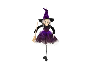 Dekoracja wisząca mała Wiedźma - 1 szt. - Halloween - miniaturka - grafika 1