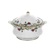 Inne naczynia kuchenne - Chodzież WAZA IWONA B013 2,5L ZŁOTA RÓŻA PORCELANA 5903353480626 - miniaturka - grafika 1