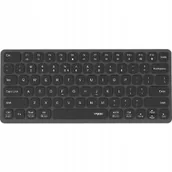 Klawiatury - RAPOO Klawiatura UCK-6001 s 8v1 USB-C Hub Przewodowa USB-C CZ/SK czarny - miniaturka - grafika 1