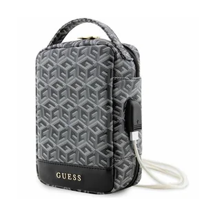 Guess Torba GUHBHGCFSEK Organizer czarny/black GCube Stripe - Torby na laptopy - miniaturka - grafika 2