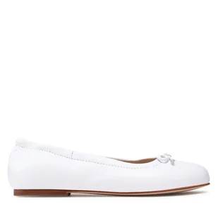Baleriny Polo Ralph Lauren Pony Ballet RF104211 Biały - Buty dla dziewczynek - miniaturka - grafika 1