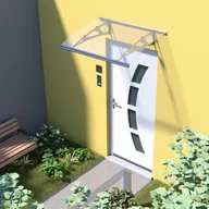 Daszki nad drzwi - LANITPLAST daszek nad drzwiam BLUEMOON 150/89 srebrny - miniaturka - grafika 1