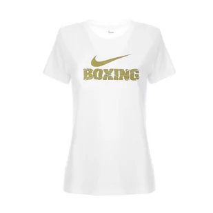 Koszulka damska WOMENS NIKE TRAINING TEE - Koszulki sportowe damskie - miniaturka - grafika 1