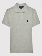 Koszulki i topy damskie - Ralph Lauren Polo Polo 323547926 Szary Slim Fit - miniaturka - grafika 1