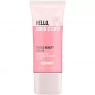 Kremy do twarzy - Essence Essence - HELLO, GOOD STUFF! TINTED BEAUTY CREAM - Nawilżający krem koloryzujący do twarzy - 30 ml - 10 LIGHT - miniaturka - grafika 1