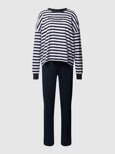 Piżama z wzorem w paski - Bielizna nocna - miniaturka - grafika 1