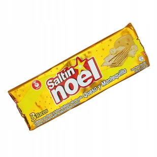 Krakersy kolumbijskie serowe Saltín Noel Queso y Mantequilla Noel 385g - Krakersy - miniaturka - grafika 1