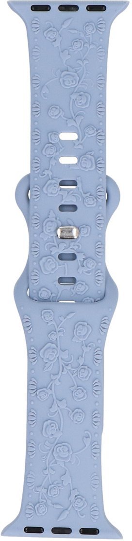 GlacierX pasek do smartwatcha Silicone Textured Azure Sky do Apple Watch 38/40/41mm Błękitny