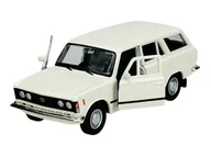 Samochody i pojazdy dla dzieci - WELLY FIAT 125P KOMBI BIAŁY 1:34 43853 - miniaturka - grafika 1