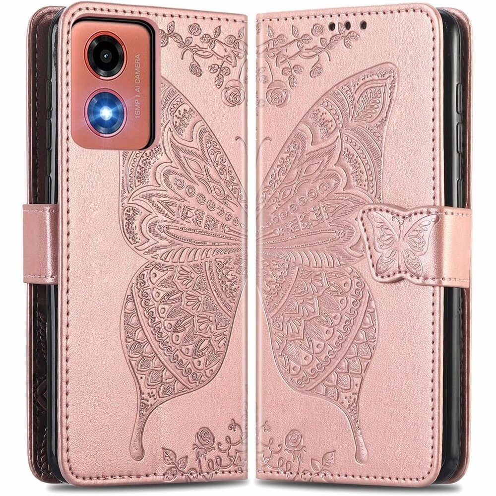 Etui Z Klapką Do Motorola Moto E14 Case Obudowa Futerał Eko Skóra Portfel