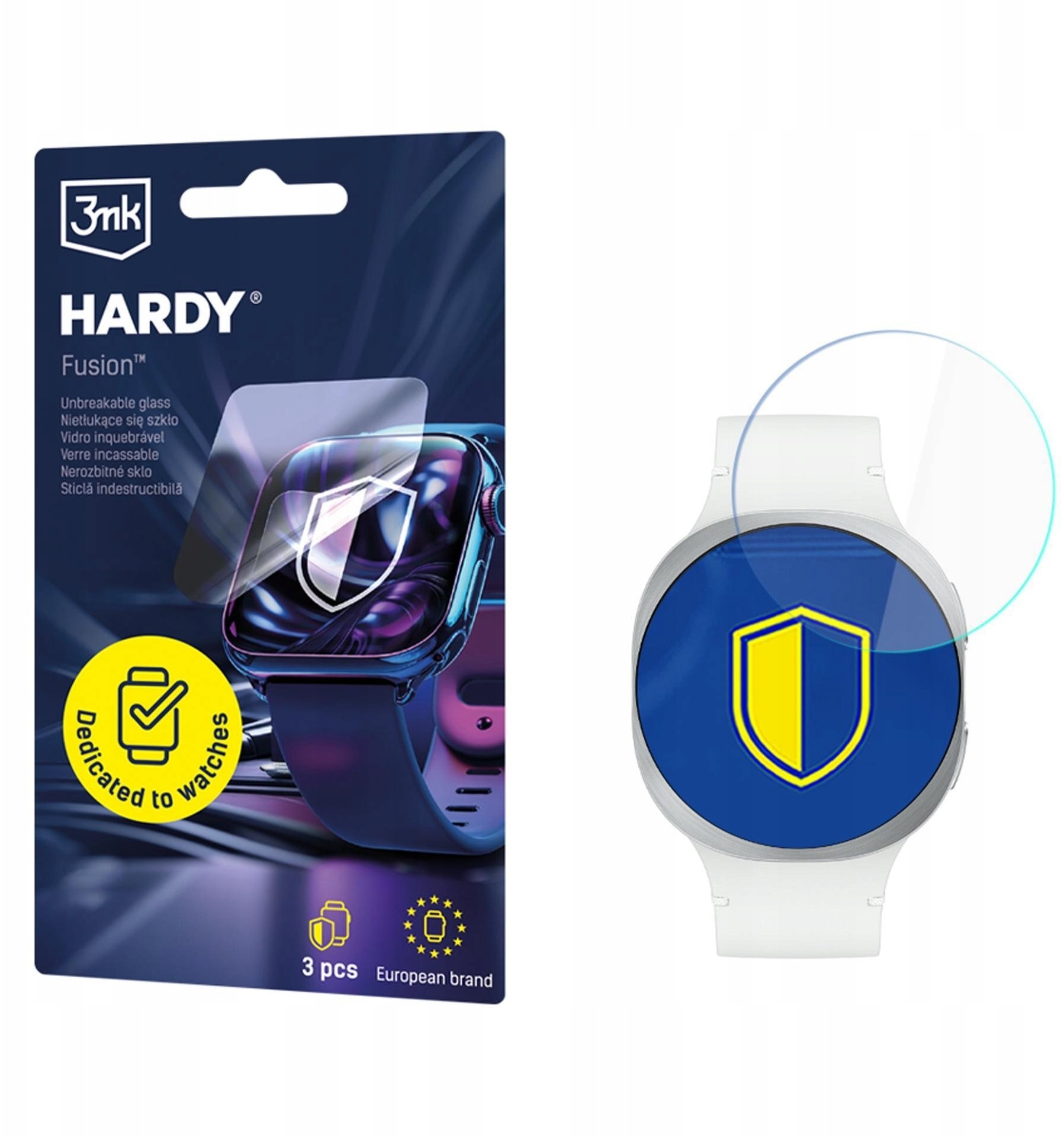 3MK Samsung Galaxy Watch 8 40mm - 3mk Hardy Fusion Watch Protection