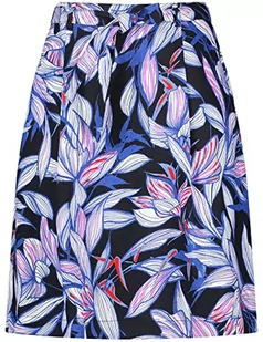 GERRY WEBER Edition Damska spódnica 811011-66264, niebieska/fioletowa/różowa, nadruk, 34, Niebieski/liliowy/różowy nadruk, 34 - Spódnice - miniaturka - grafika 1