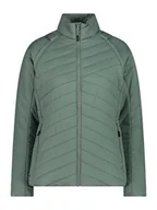 Kurtki damskie - CMP Kurtka puchowa w kolorze zielonym - miniaturka - grafika 1