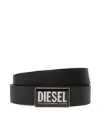 Paski - Diesel Pasek Męski X09945PR227 Czarny - miniaturka - grafika 1