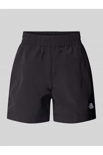 Szorty o kroju regular fit z wyhaftowanym logo - The North Face - Spodnie sportowe damskie - miniaturka - grafika 1
