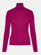 Bluzki damskie - Vila Golf Jolini 14102279 Różowy Slim Fit - miniaturka - grafika 1