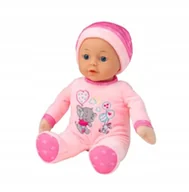 Lalki dla dziewczynek - Lalka niemowlę "Sam" Playtive, lalka dziecięca różowa - miniaturka - grafika 1