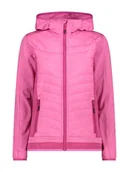Kurtki i kamizelki sportowe damskie - CMP Kurtka hybrydowa w kolorze różowym - miniaturka - grafika 1