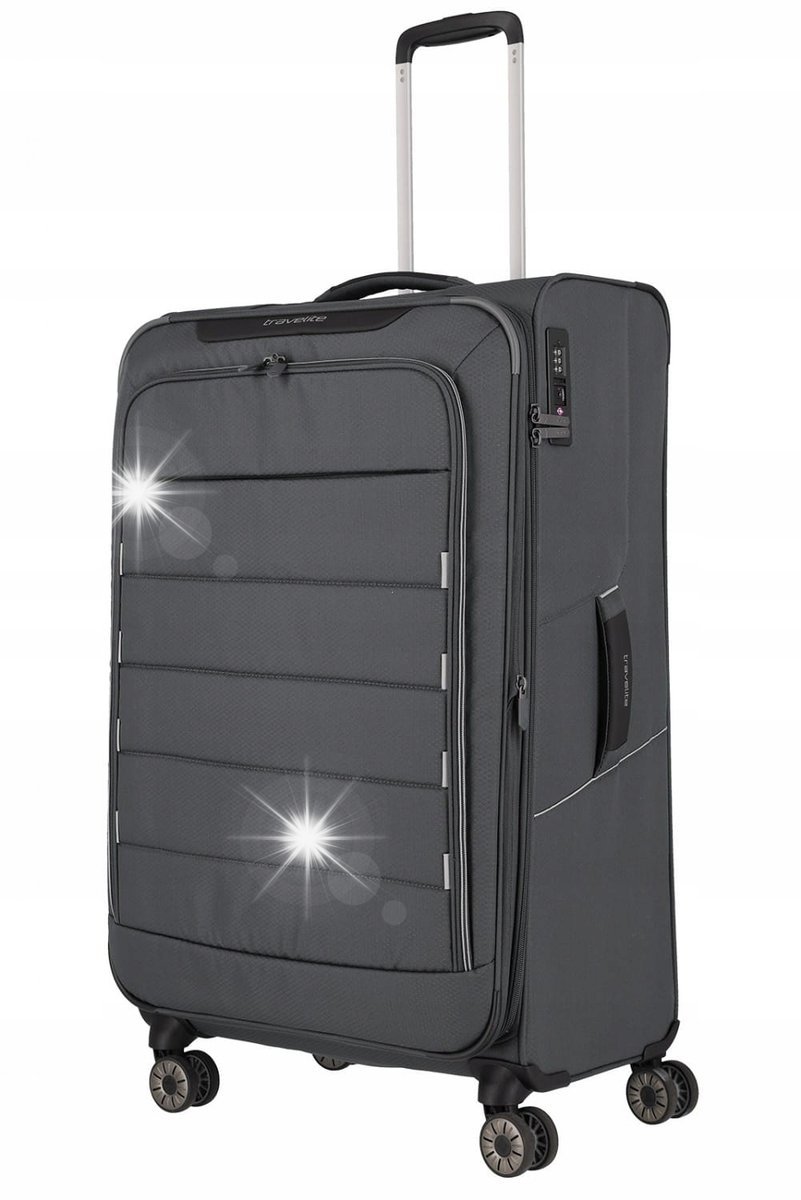 Walizka kabinowa Travelite Skaii 55 cm antracytowa