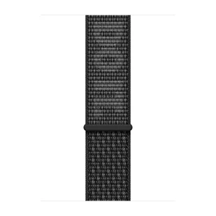 Apple Opaska sportowa Nike w kolorze czarnym/śnieżnobiałym do koperty 44mm / 45mm / 46mm / 49mm - rozmiar uniwersalny - Akcesoria do smartwatchy - miniaturka - grafika 1