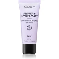Bazy pod makijaż - Gosh, Primer+ 007, Nawilżająca baza pod makijaż do cery mieszanej i tłustej spf15, 3030 ml - miniaturka - grafika 1