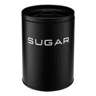 Pojemniki kuchenne - Pojemnik metalowy ALEX SUGAR czarny - miniaturka - grafika 1