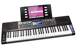 Keyboard 61 Kl Sieć/Baterie Trener Usb Aux /Rockjam - Instrumenty klawiszowe - miniaturka - grafika 1