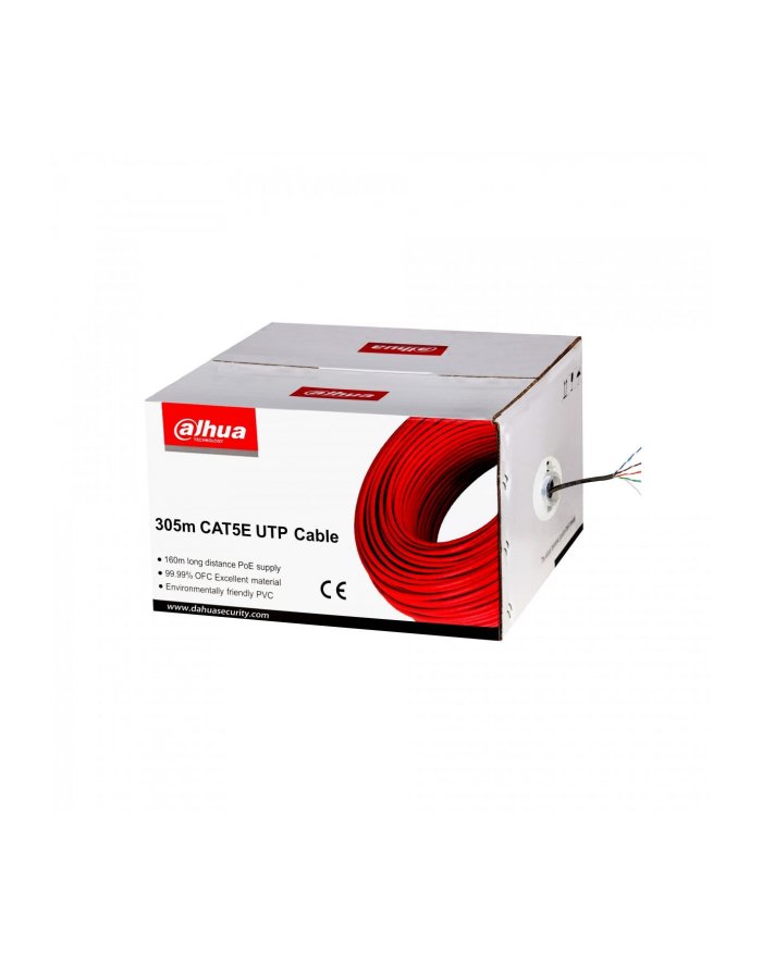 dahua KABEL DRUT UTP KAT 5e 305m szary PFM920I-5EUN