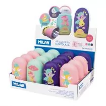 Milan Temperówko-gumka Capsule Fairy Tale 16 szt. - Temperówki - miniaturka - grafika 1