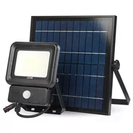 Lampy ogrodowe - Ledowy naświetlacz SOLARI 30W z czujnikiem ruchu barwa zimnobiała - miniaturka - grafika 1