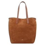 Torebki damskie - POLO RALPH LAUREN Bellport Shopper Bag Skórzany 35 cm brązowy - miniaturka - grafika 1