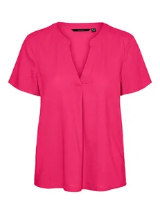 Vero Moda Bluzka w kolorze różowym - Bluzki damskie - miniaturka - grafika 1