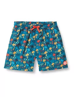 Kąpielówki dla chłopców - CMP Printed Microfiber Beach Shorts with Palms And Glasses strój kąpielowy dla dzieci i młodzieży - grafika 1