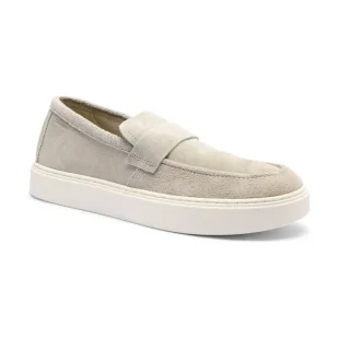 Calvin Klein Skórzane loafersy - Półbuty męskie - miniaturka - grafika 1