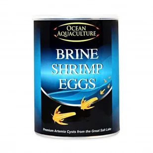 Ocean Aquaculture, brine shrimp eggs, jaja artemii do wyl�gu, waga netto 454g, puszka - Pokarm dla ryb - miniaturka - grafika 1