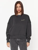 Bluzy damskie - Wrangler Bluza 112343708 Czarny Relaxed Fit - miniaturka - grafika 1
