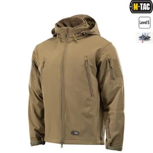 M-Tac - Kurtka Soft Shell z podpinką - Coyote - 20501003 - Kurtki damskie - miniaturka - grafika 1