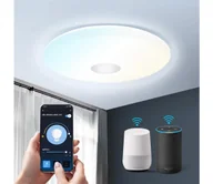Lampy sufitowe - Aigostar - LED Ściemnialny plafon LED/18W/230V śr. 34 cm Wi-Fi - miniaturka - grafika 1
