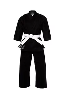 Evolution, Kimono do Karate 8 OZ czarny - 180 cm - Kimona, stroje i obuwie - miniaturka - grafika 1
