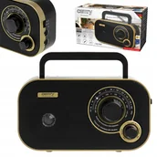 Radia - Camry Radio Przenośne Zasilanie Sieciowe Bateryjne Fm/am Cr 1910g - miniaturka - grafika 1