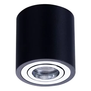 Azzardo Oprawa natynkowa BRANT BLACK/CHROME AZ2929) AZ2929 - Lampy sufitowe - miniaturka - grafika 1