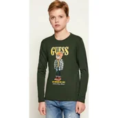 Koszulki dla chłopców - Guess Longsleeve | Regular Fit - miniaturka - grafika 1