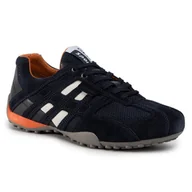 Półbuty damskie - Półbuty GEOX - U Snake K U4207K 02214 C4002 Navy - miniaturka - grafika 1