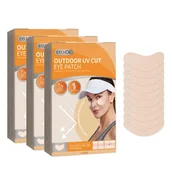 Akcesoria do bielizny - 15 par UV Opaska na oczy do twarzy Golf Ochrona przed słońcem do aktywności na świeżym powietrzu Naklejki Plastry z filtrem przeciwsłonecznym Nawil... - miniaturka - grafika 1