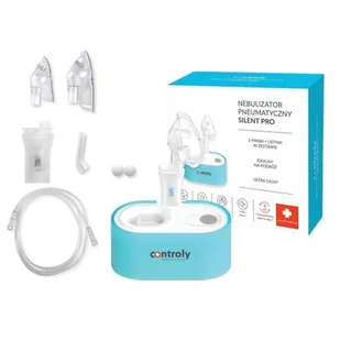 Inhalator nebulizator pneumatyczny CONTROLY Silent Pro - Inhalatory i akcesoria - miniaturka - grafika 1