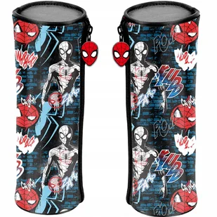 SPIDERMAN PIÓRNIK TUBA OKRĄGŁY SZKOLNY PASO MARVEL CHŁOPIĘCY DO PODSTAWÓWKI - Piórniki - miniaturka - grafika 1