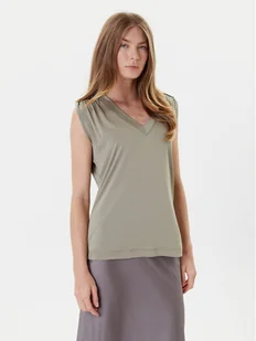 Guess Bluzka W5YP52 KCYW2 Zielony Regular Fit - Bluzki damskie - miniaturka - grafika 1