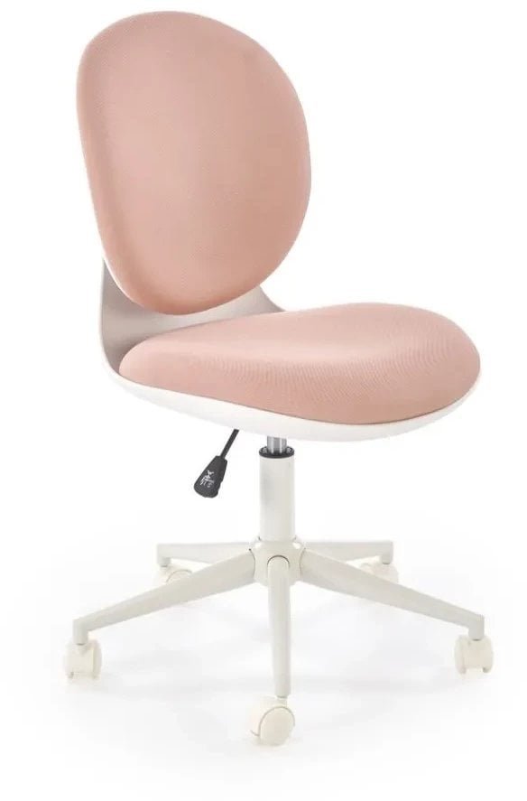 Fotel dziecięcy ORION 2 różowy/biały HALMAR