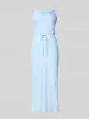 Sukienki - Midikleid z satyny krój slim fit model 'Thea' - miniaturka - grafika 1