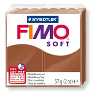 Zabawki kreatywne - Staedtler Masa Fimo Soft 56g 7 brązowy - miniaturka - grafika 1